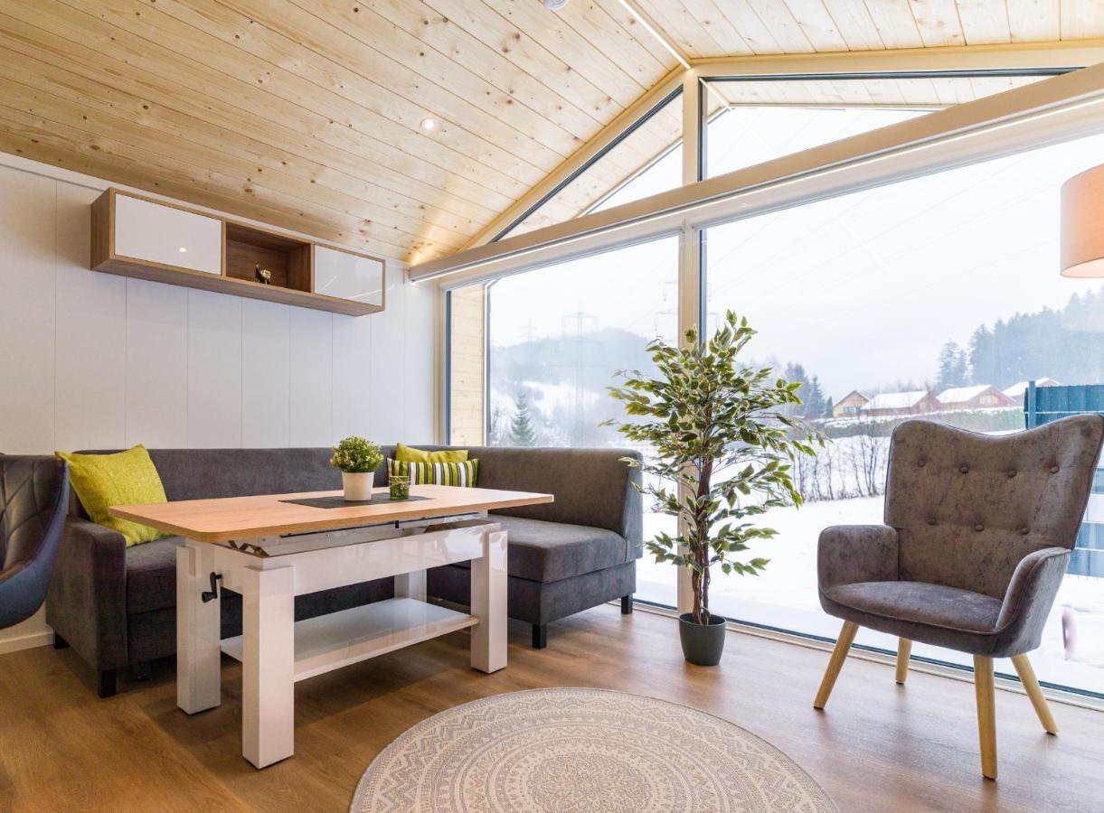 Chalet Stuhleckblick-Ferienhaus Direkt An Der Piste Und Mit Eigener Sauna Шпиталь-ам-Земмеринг Экстерьер фото