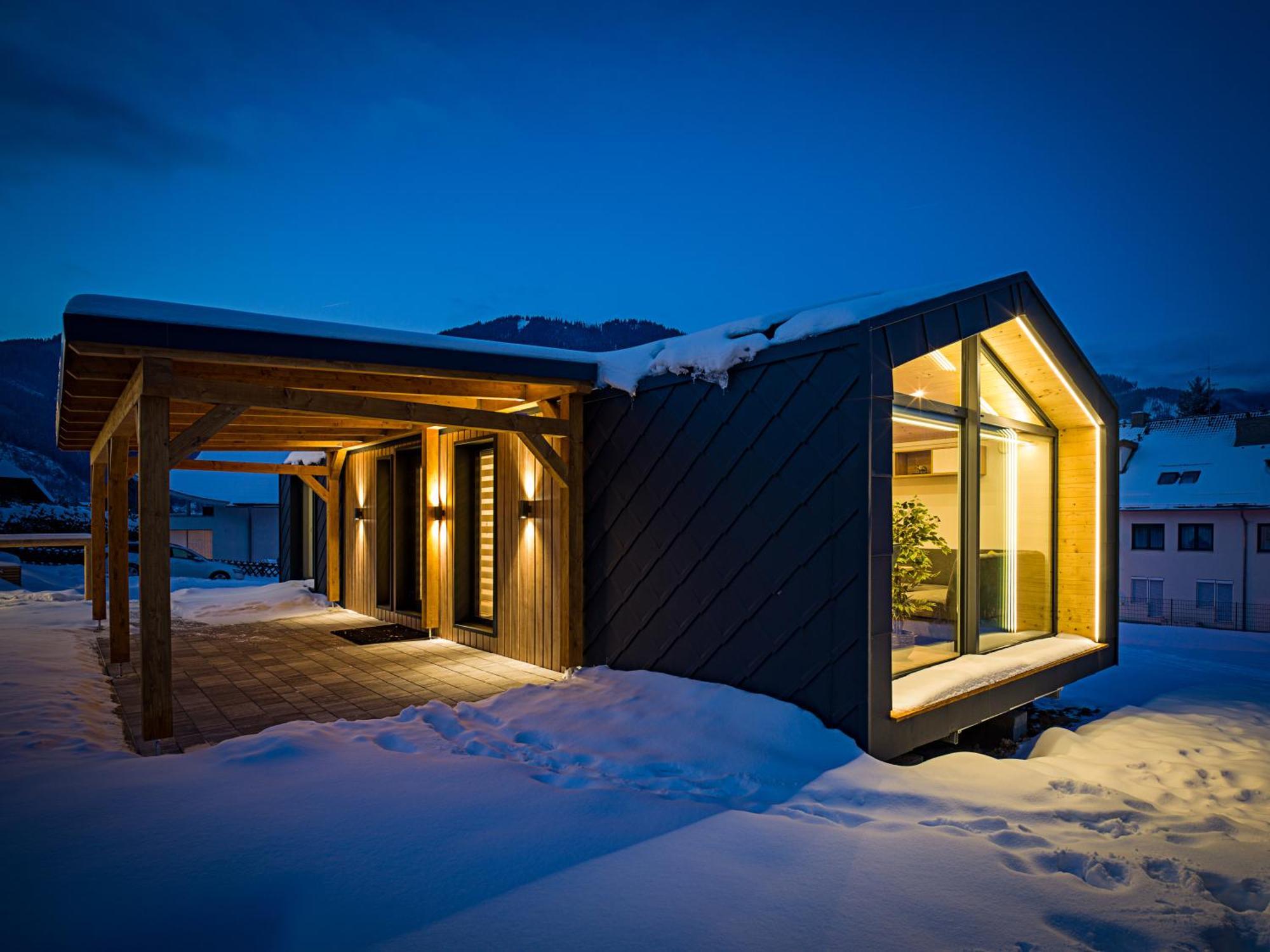 Chalet Stuhleckblick-Ferienhaus Direkt An Der Piste Und Mit Eigener Sauna Шпиталь-ам-Земмеринг Экстерьер фото